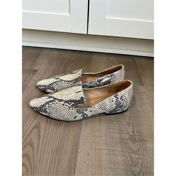 Able Local + Global Women’s Size 6.5 Lizbeth Snake Print Loafers - Picture 4 of 12